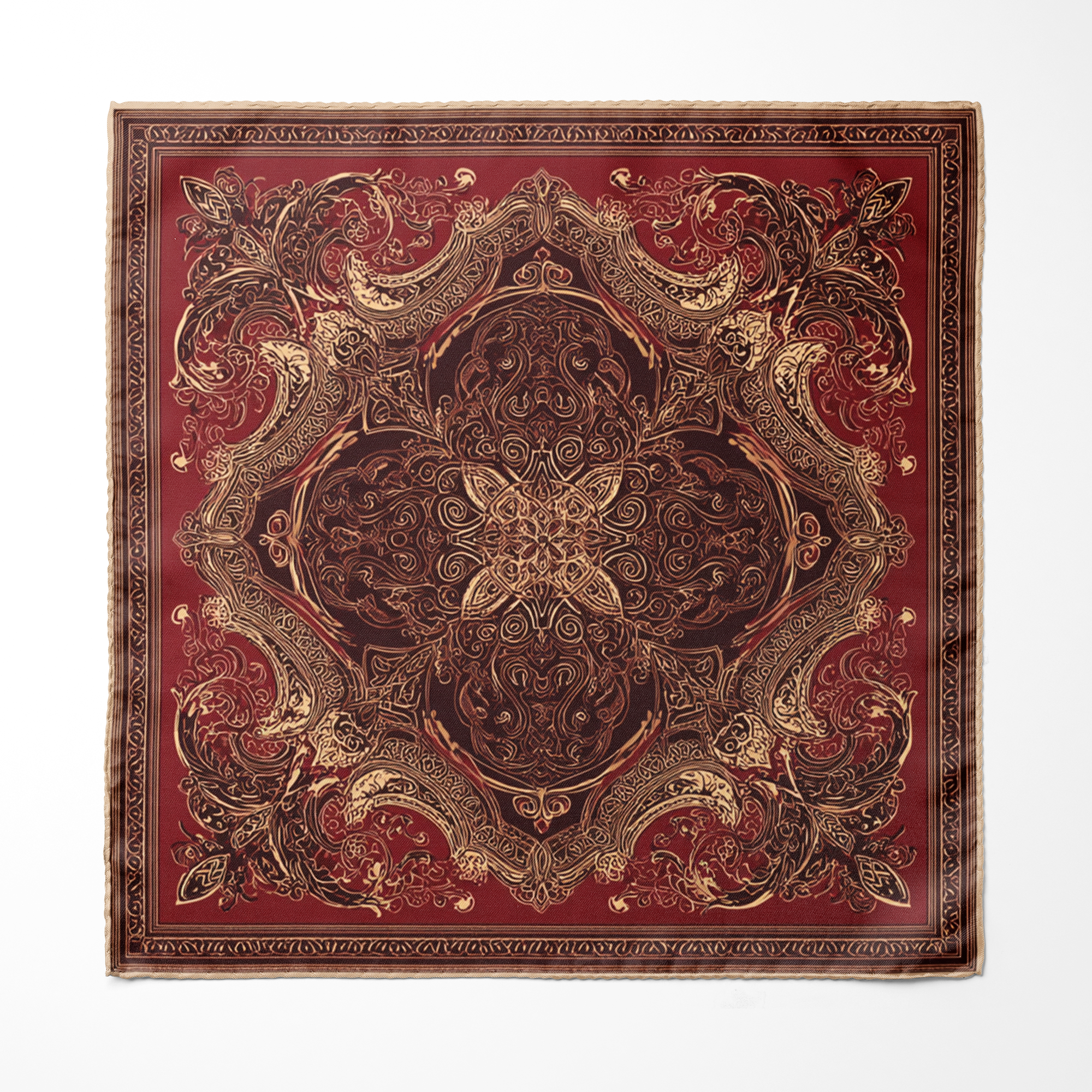 IMPERIA SILK ASCOT AND POCKET SQUARE SET – PREMIUM COLLECTION