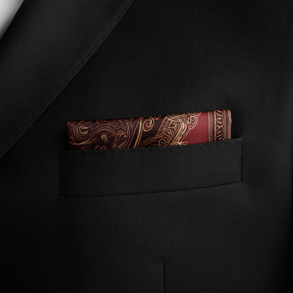 IMPERIA SILK POCKET SQUARE