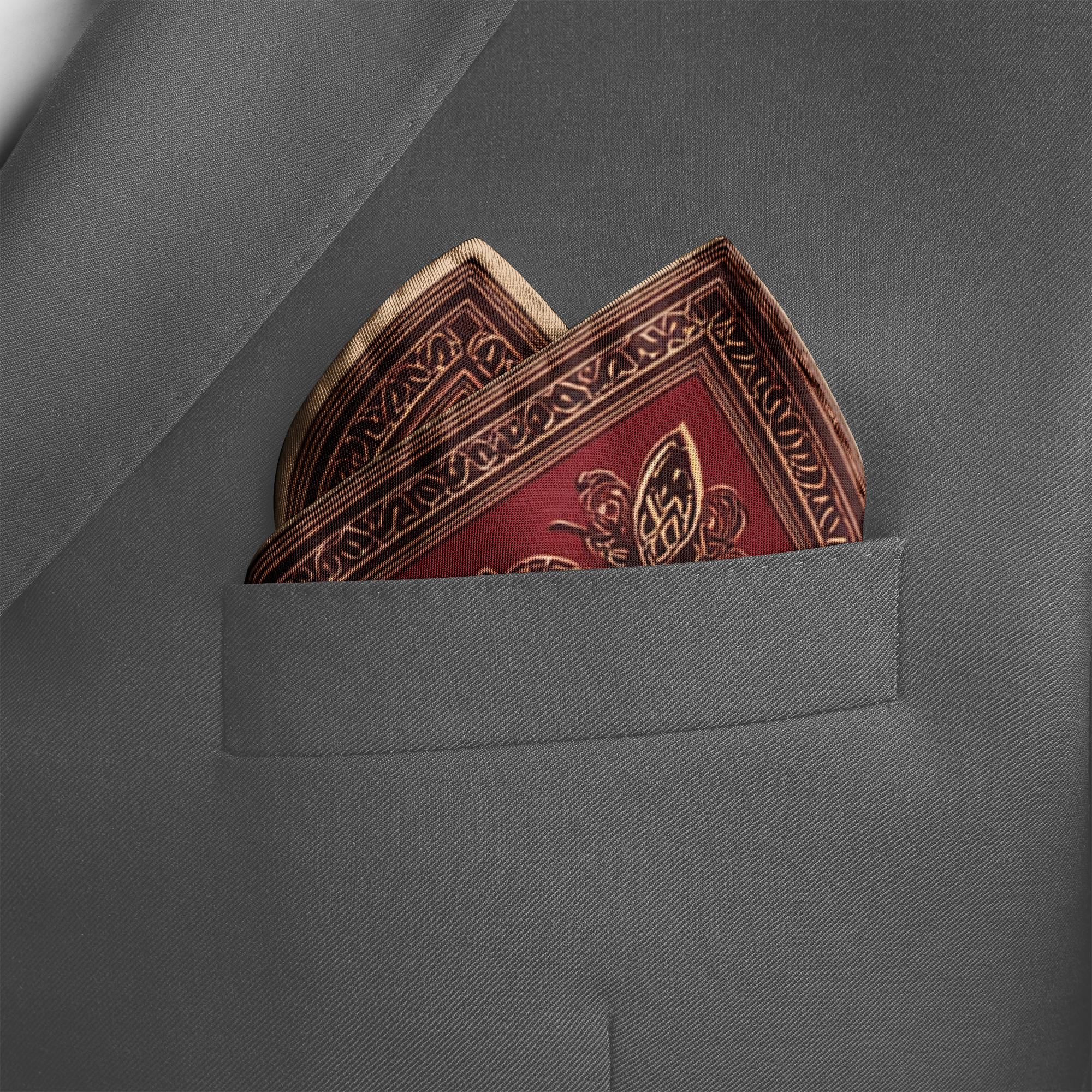 IMPERIA SILK POCKET SQUARE