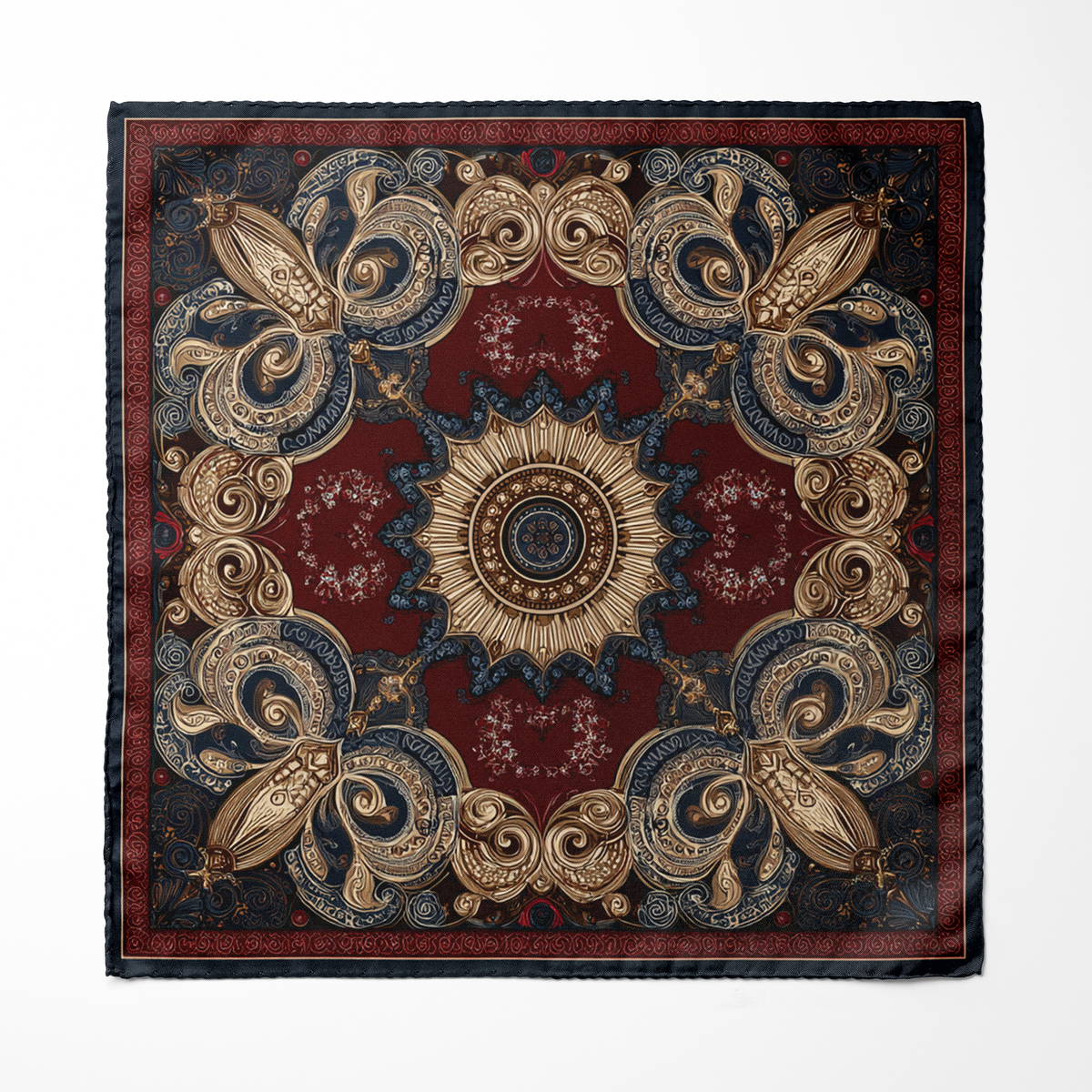 SOLARE SILK POCKET SQUARE