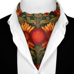 SOLARIS SILK ASCOT AND POCKET SQUARE SET – PREMIUM COLLECTION