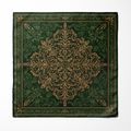 EMERALDINE SILK POCKET SQUARE