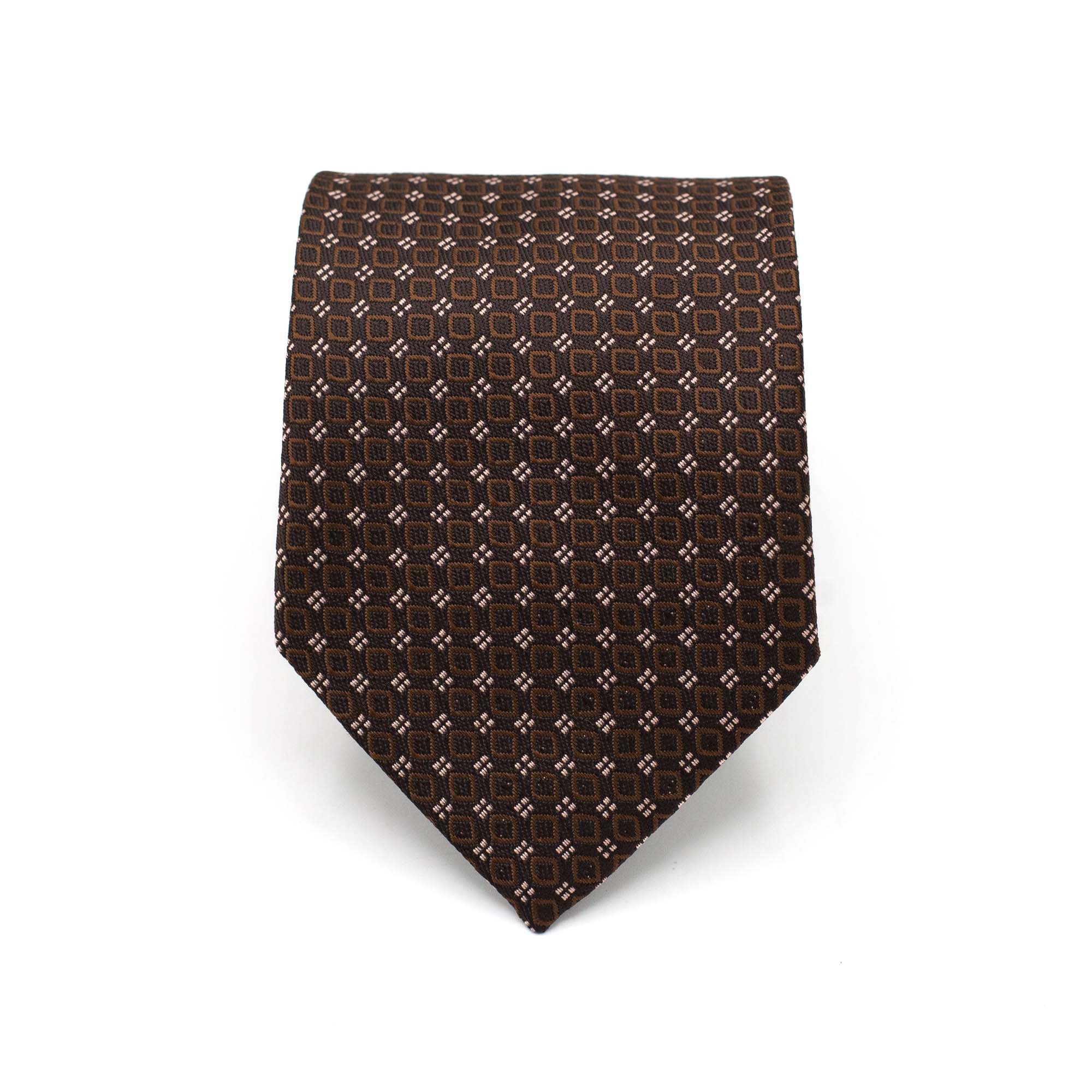 CLASSIC MOSAIC TIE AND POCKET SQUARE SET