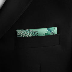 BABS PEASE SILK POCKET SQUARE