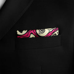 BEEH BECVAR SILK POCKET SQUARE