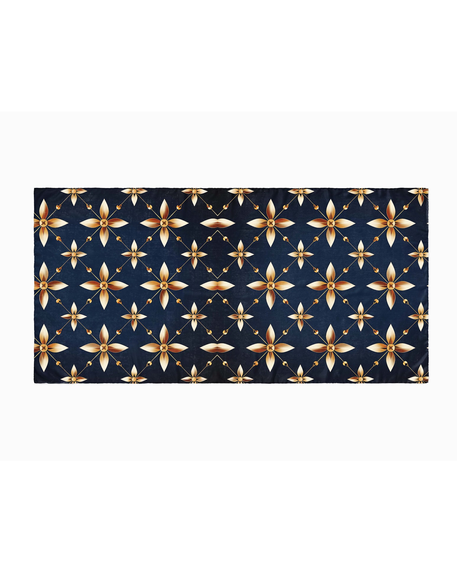 ART DECO SILK WOMEN HIJAB – PREMIUM COLLECTION