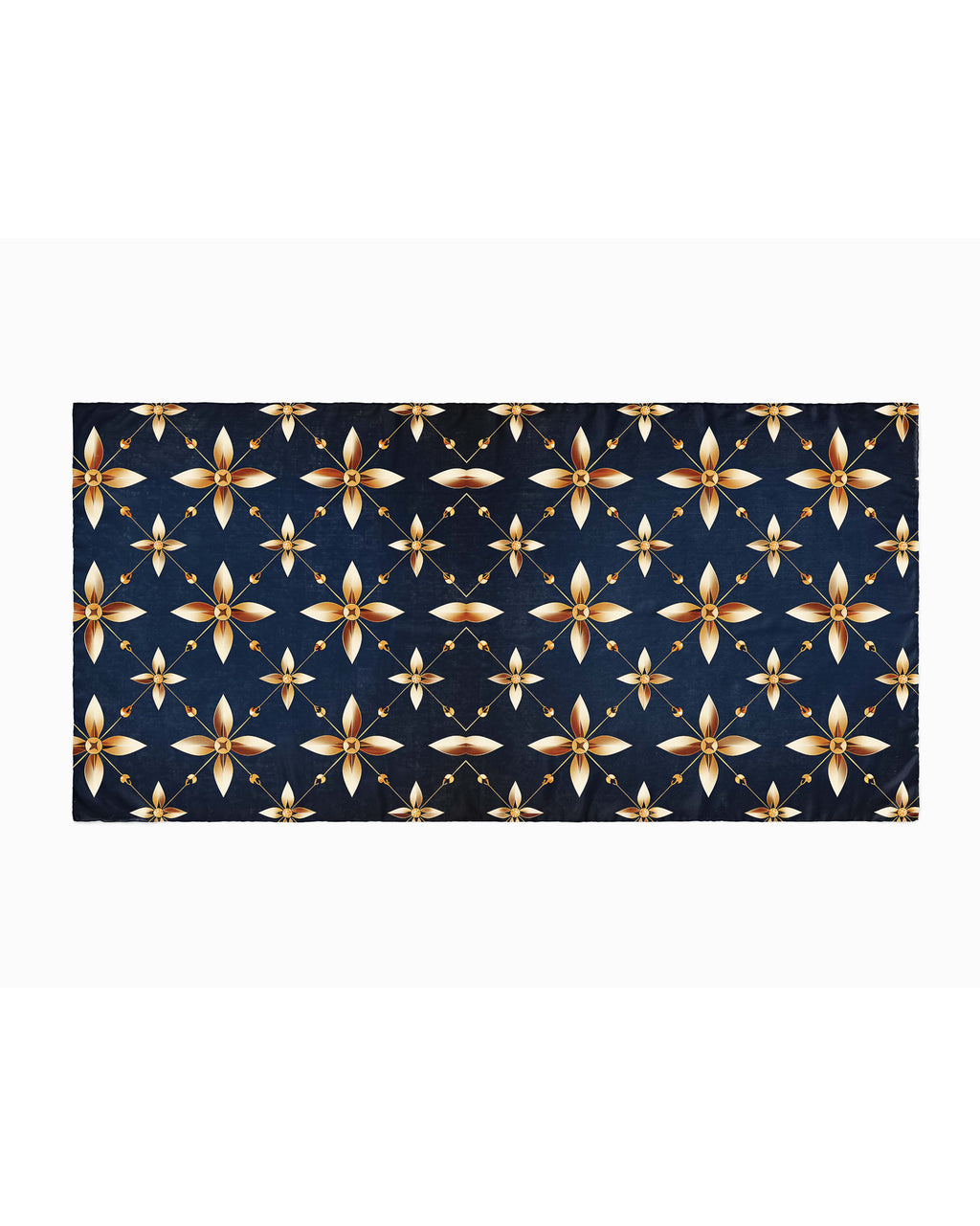 ART DECO SILK WOMEN HIJAB – PREMIUM COLLECTION