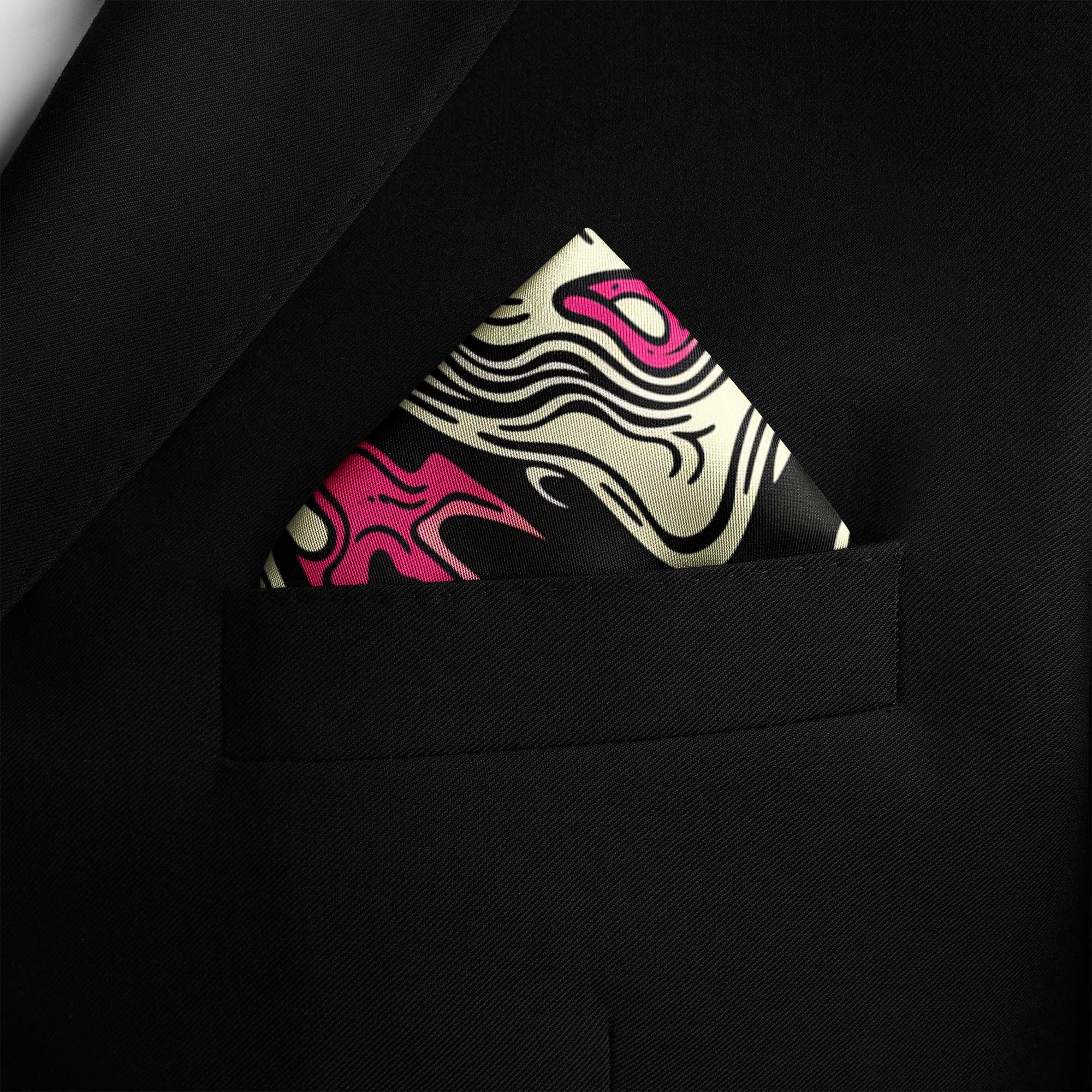 BEEH BECVAR SILK POCKET SQUARE