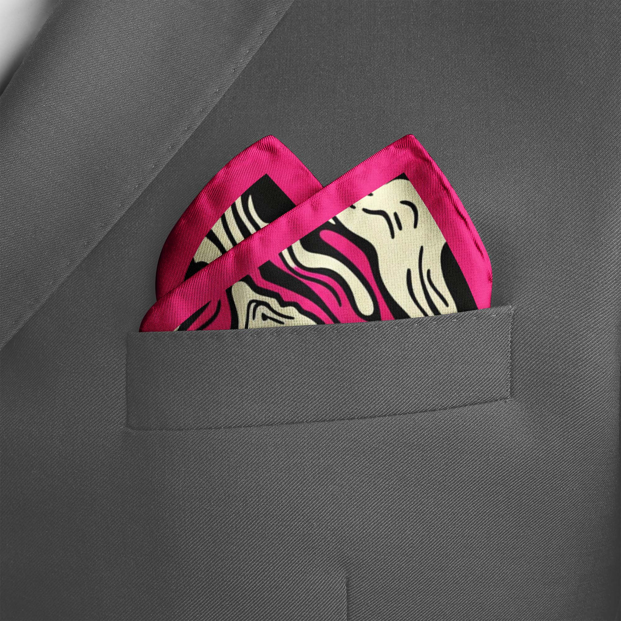 BEEH BECVAR SILK POCKET SQUARE