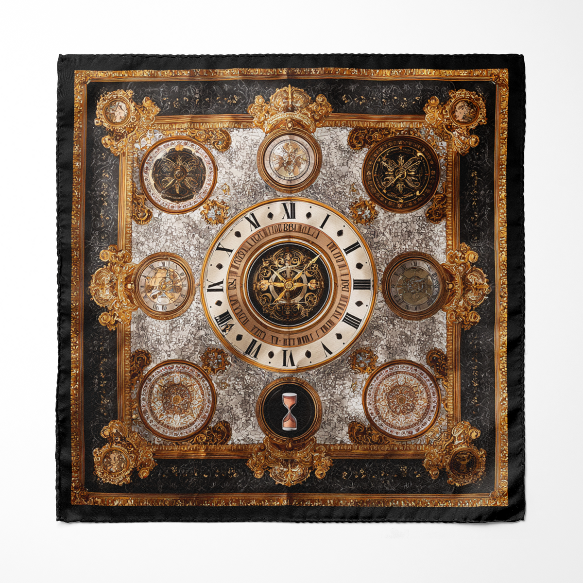CHRONOS SILK POCKET SQUARE