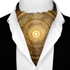 ZENITH SILK ASCOT AND POCKET SQUARE SET – PREMIUM COLLECTION