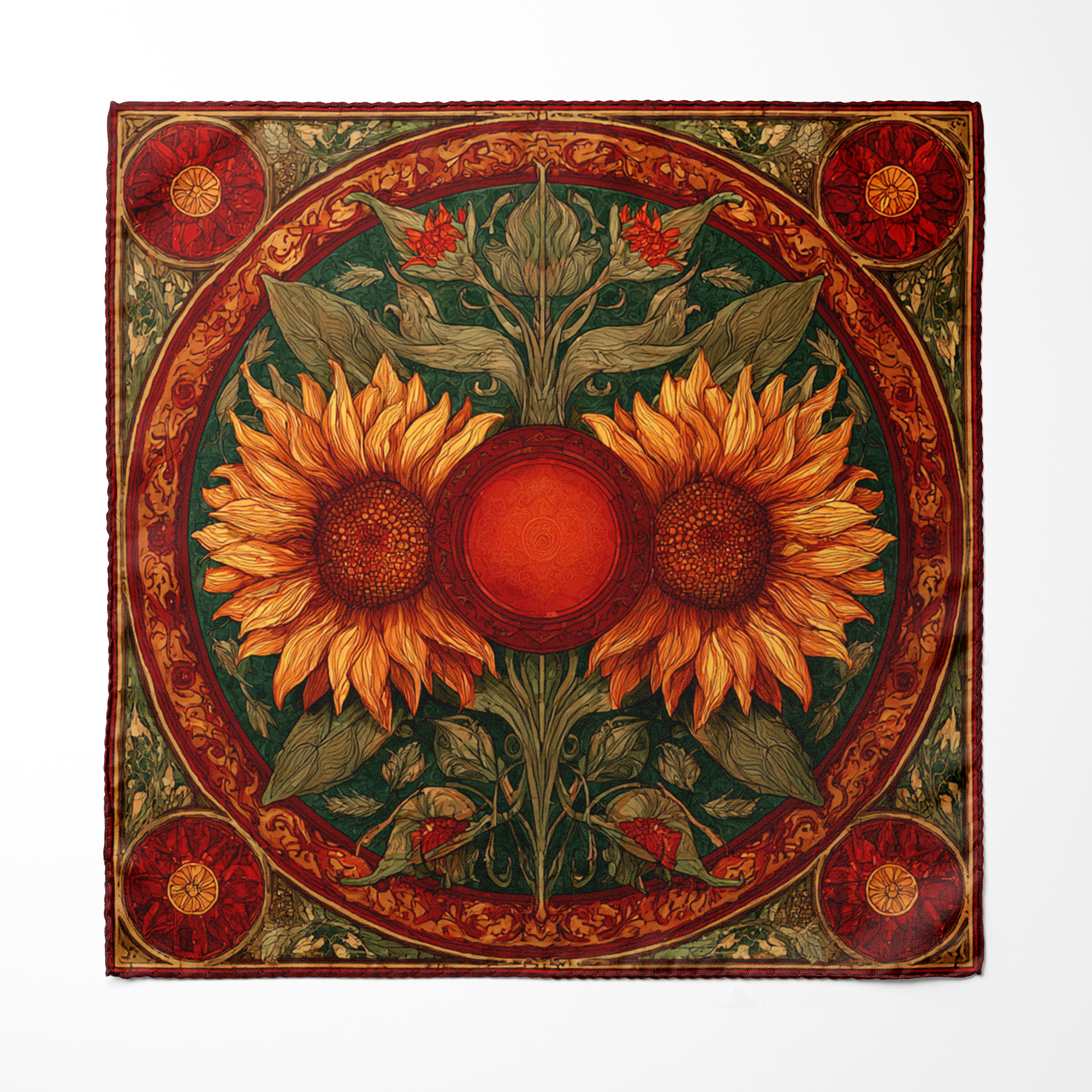 SOLARIS SILK ASCOT AND POCKET SQUARE SET – PREMIUM COLLECTION