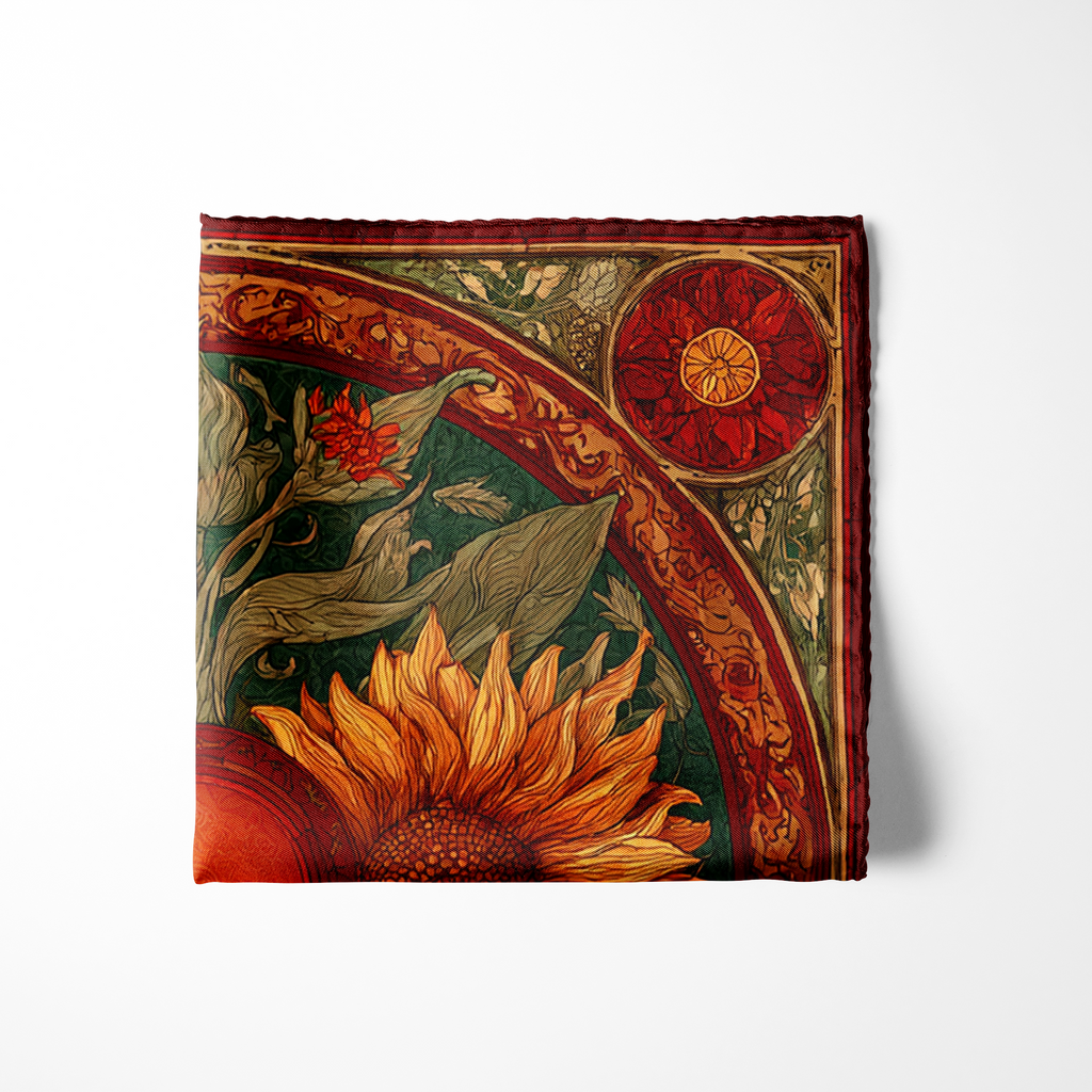 SOLARIS SILK POCKET SQUARE