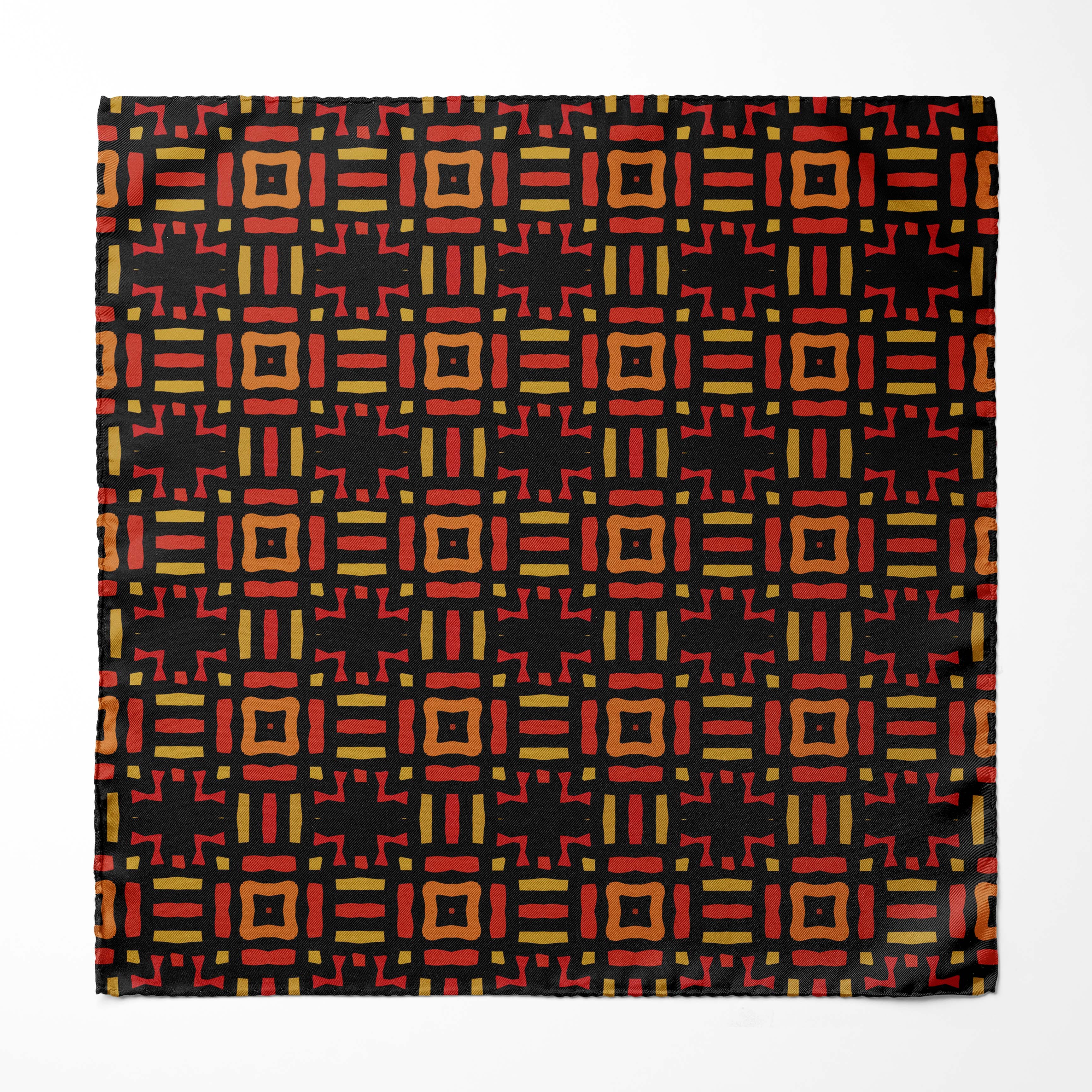 MODERN BALOCHI MEN SCARF AND POCKET SQUARE SET – PREMIUM COLLECTION