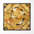 CRANE BIRDS SILK POCKET SQUARE