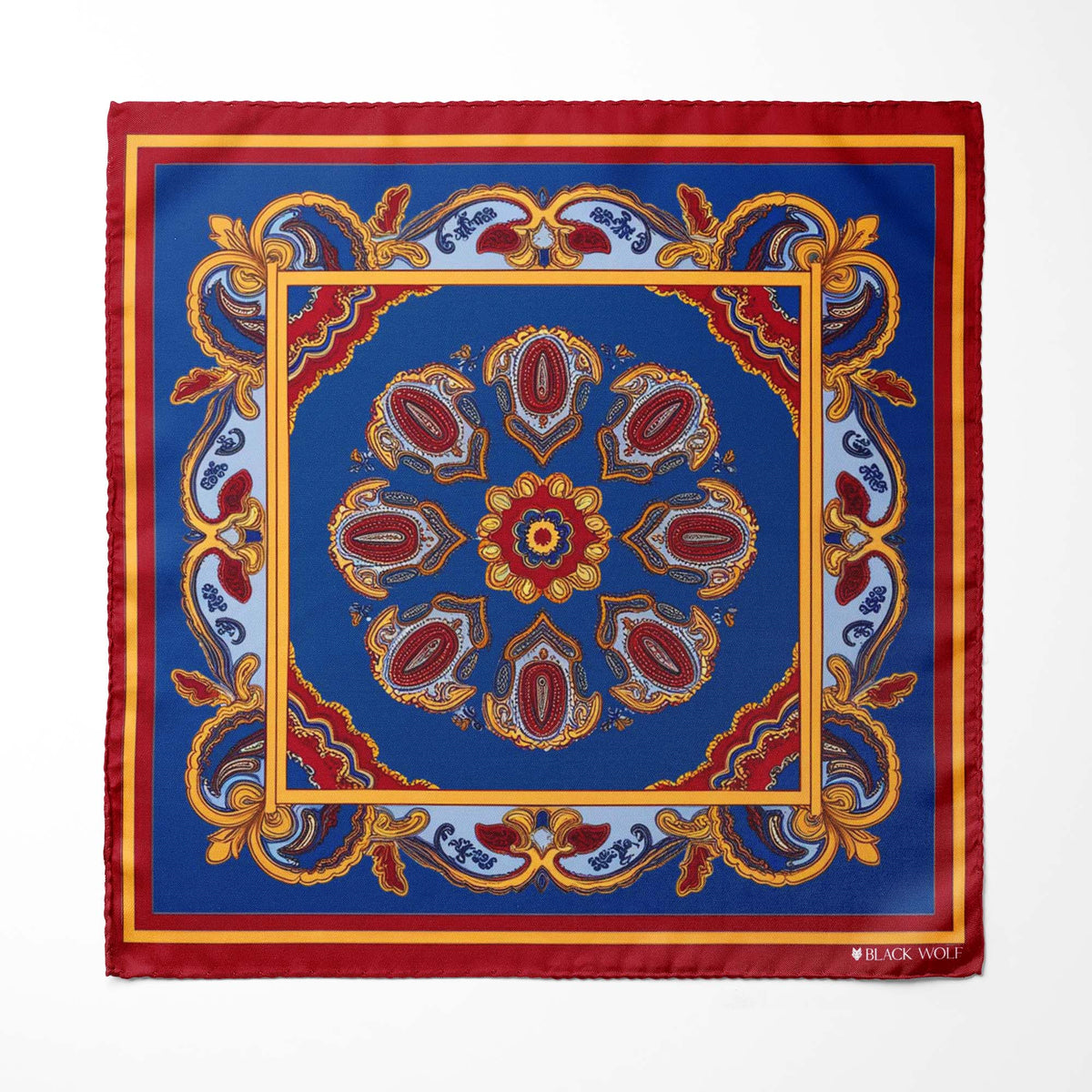 BURANO SILK POCKET SQUARE