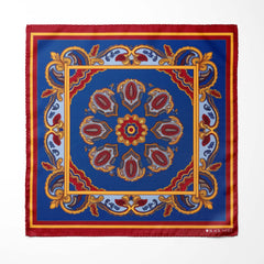 BURANO SILK POCKET SQUARE