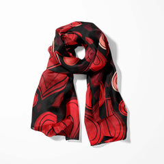 VALENTINE HEART LOVE HEART SILK MEN SCARF - PREMIUM COLLECTION