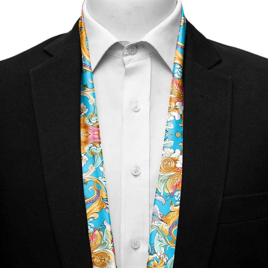 ELEGANCE COLORFUL FLORAL MEN SCARF- PREMIUM COLLECTION