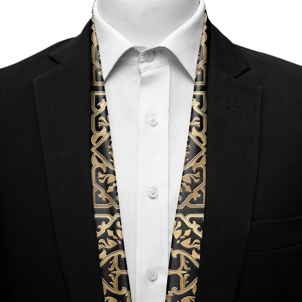 ARABIC FLORAL MEN SCARF - PREMIUM COLLECTION
