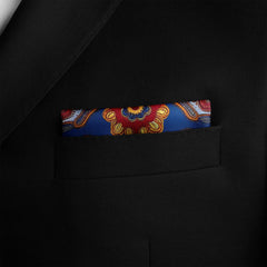 BURANO SILK POCKET SQUARE