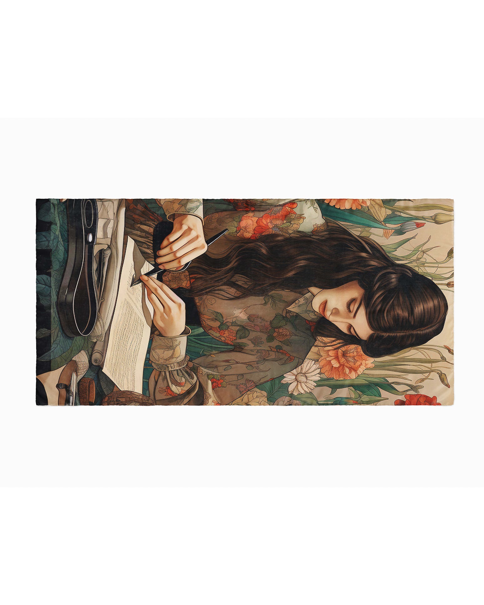 ART THEORY SILK WOMEN HIJAB – PREMIUM COLLECTION