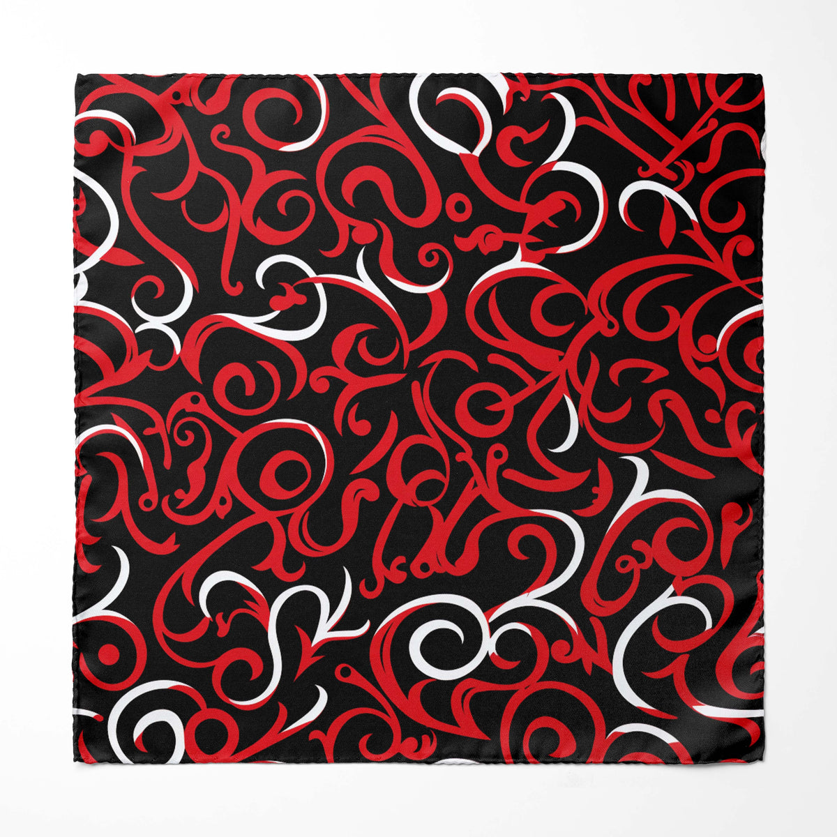 LOVE HEARTS SILK POCKET SQUARE - VALENTINE DAY COLLECTION