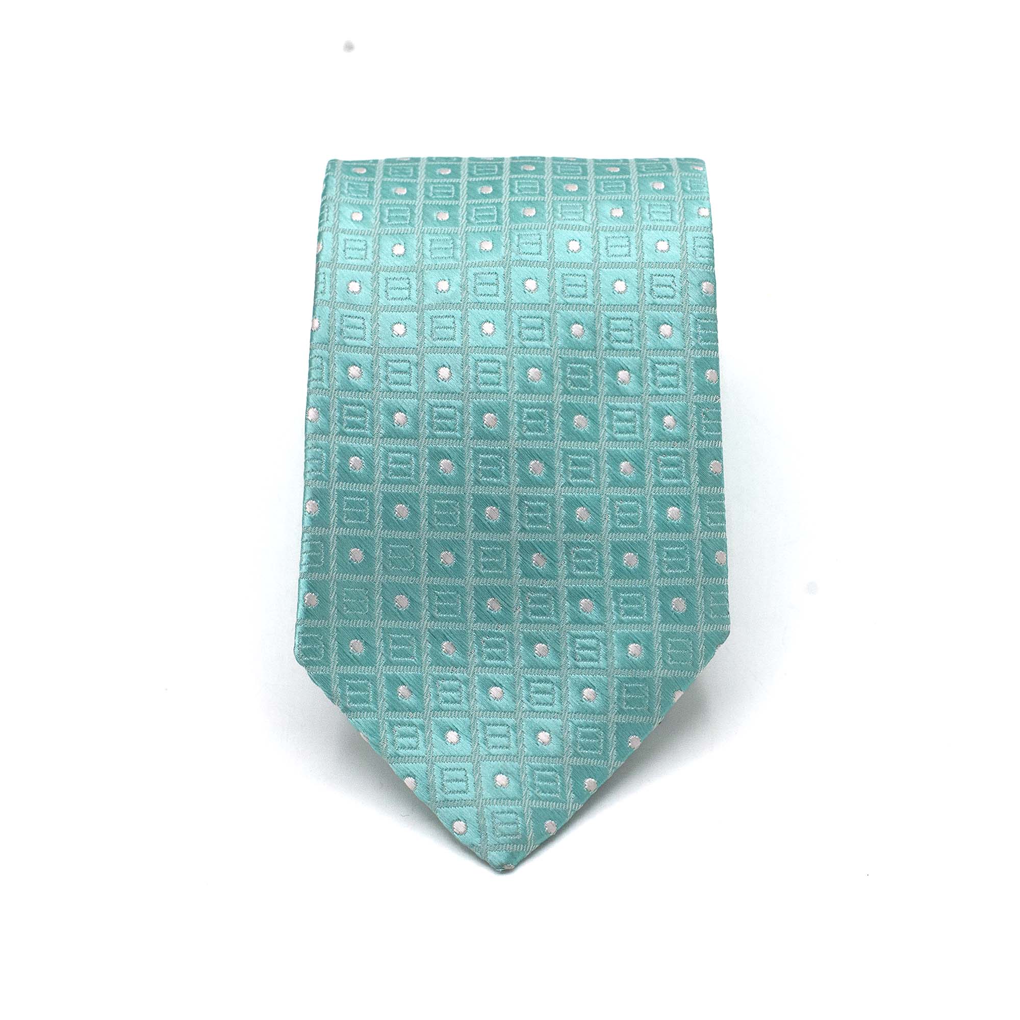 SERENE SQUARE TIE AND POCKET SQUARE SET
