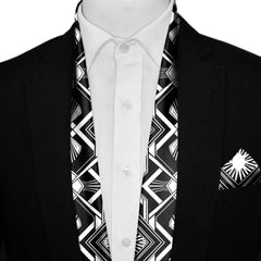 UNLEASHING MEN SCARF AND POCKET SQUARE SET – PREMIUM COLLECTION