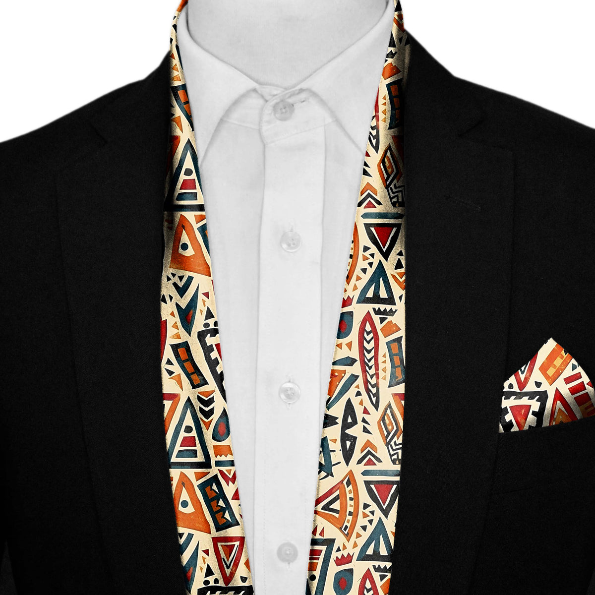 WONDERLAND MEN SCARF AND POCKET SQUARE SET – PREMIUM COLLECTION