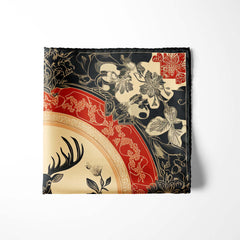 LEXICA SILK POCKET SQUARE