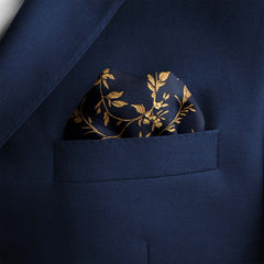 BEAUTIFUL FLYING BIRD SILK POCKET SQUARE