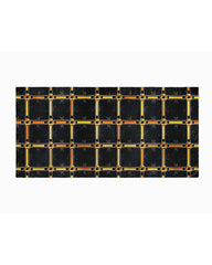 BLACK AND GOLD SILK WOMEN SCARF – PREMIUM COLLECTION