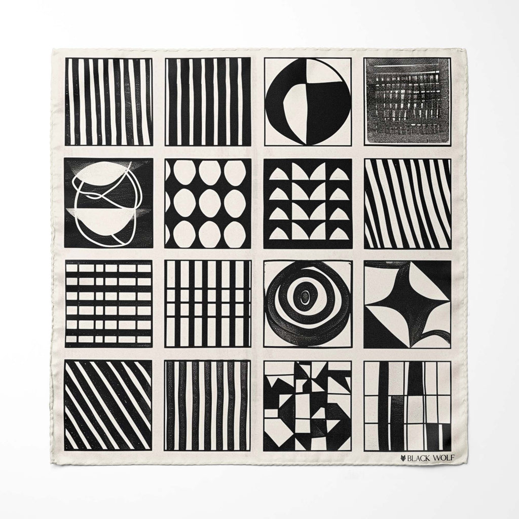 BREON O'CASEY SILK ASCOT AND POCKET SQUARE SET – PREMIUM COLLECTION