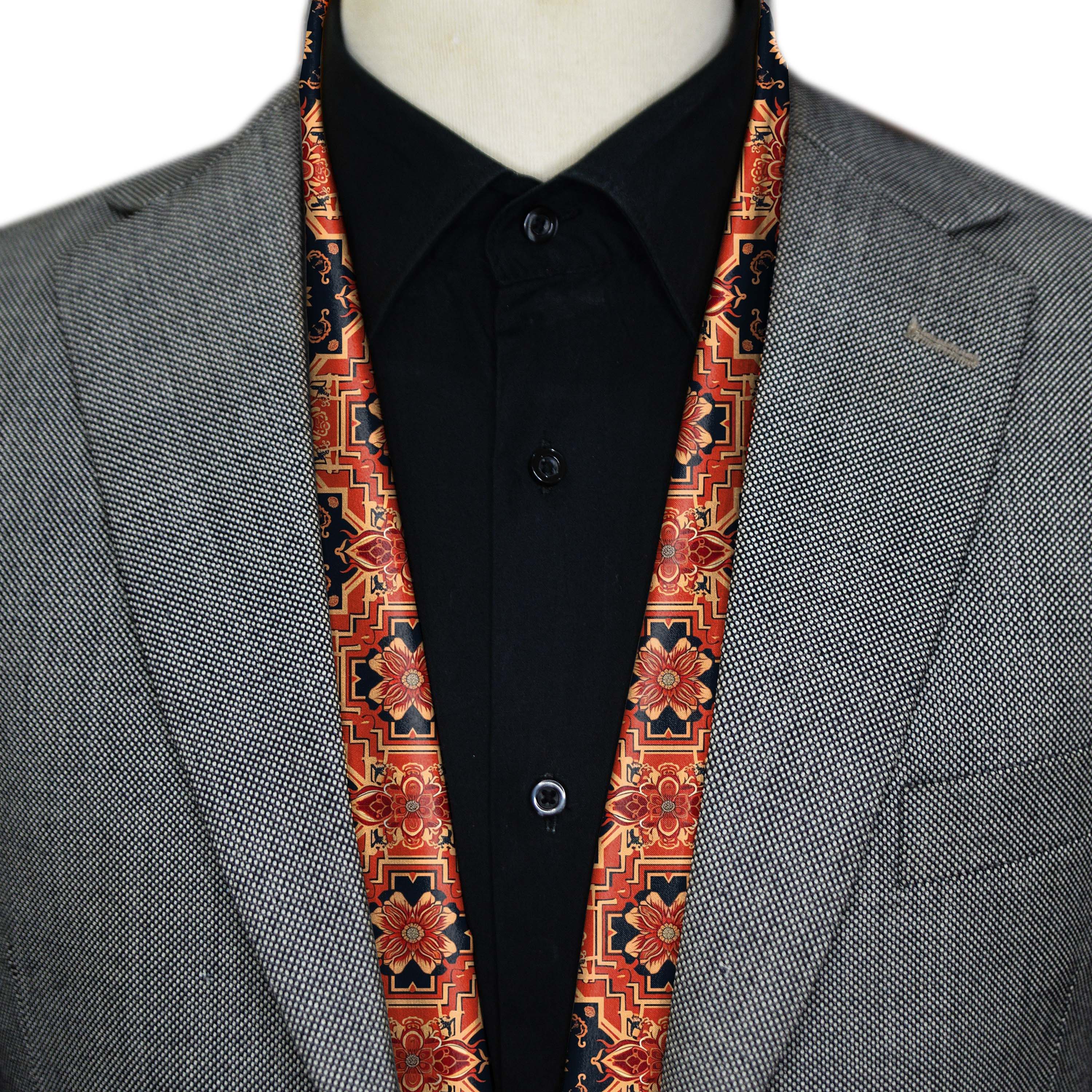 AUTUMN LEAF MEN SCARF - PREMIUM COLLECTION