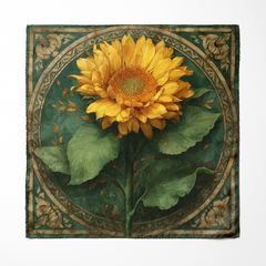 SOLEIL SILK POCKET SQUARE