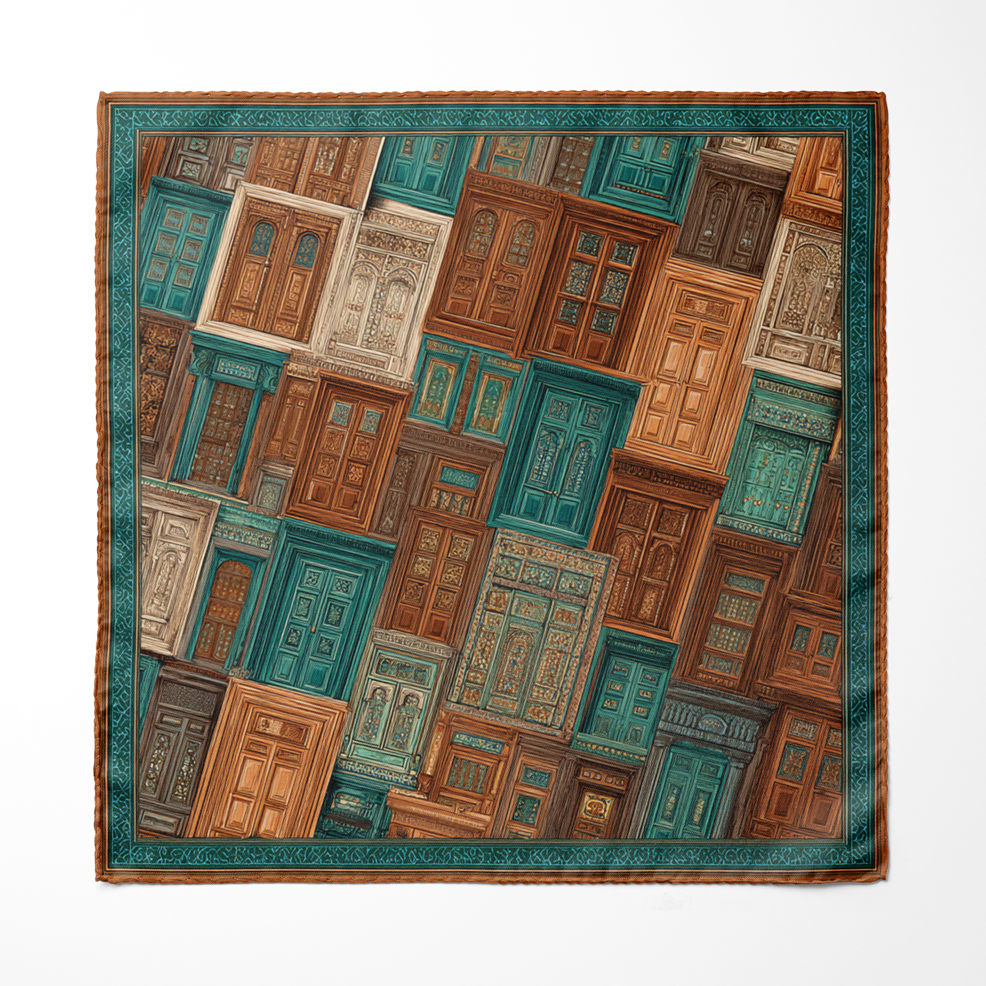 BAAB SILK ASCOT AND POCKET SQUARE SET – PREMIUM COLLECTION