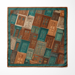 BAAB SILK ASCOT AND POCKET SQUARE SET – PREMIUM COLLECTION