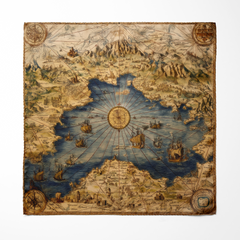 DECAY SILK POCKET SQUARE