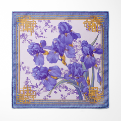 IRISHA SILK ASCOT AND POCKET SQUARE SET – PREMIUM COLLECTION