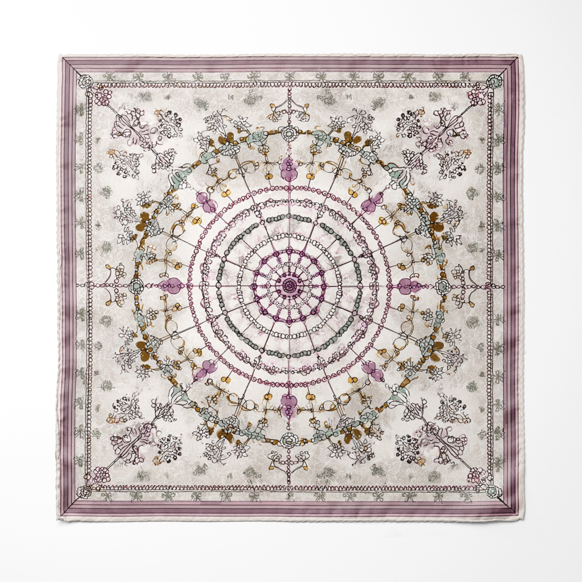 ARAQEL MEN SCARF AND POCKET SQUARE SET – PREMIUM COLLECTION