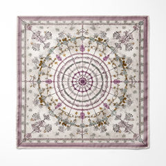 ARAQEL SILK POCKET SQUARE