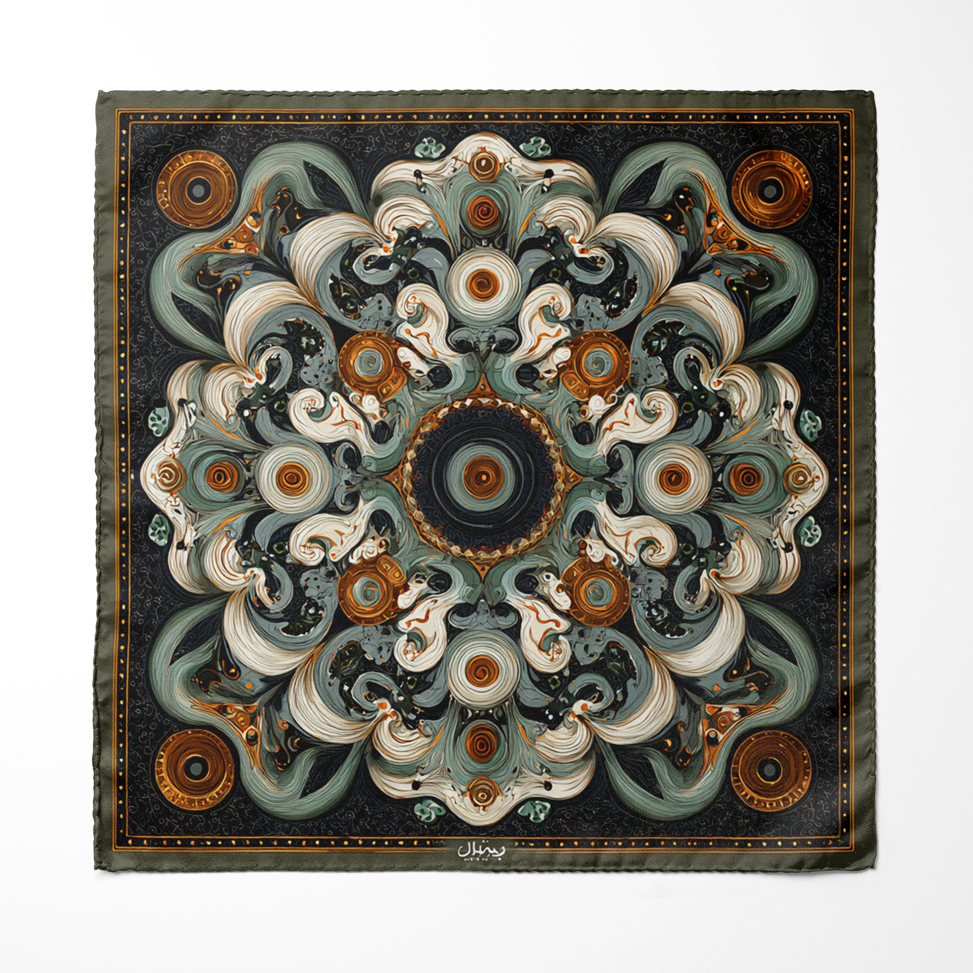 VERMILLION SILK ASCOT – PREMIUM COLLECTION