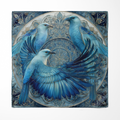CELESTE SILK POCKET SQUARE