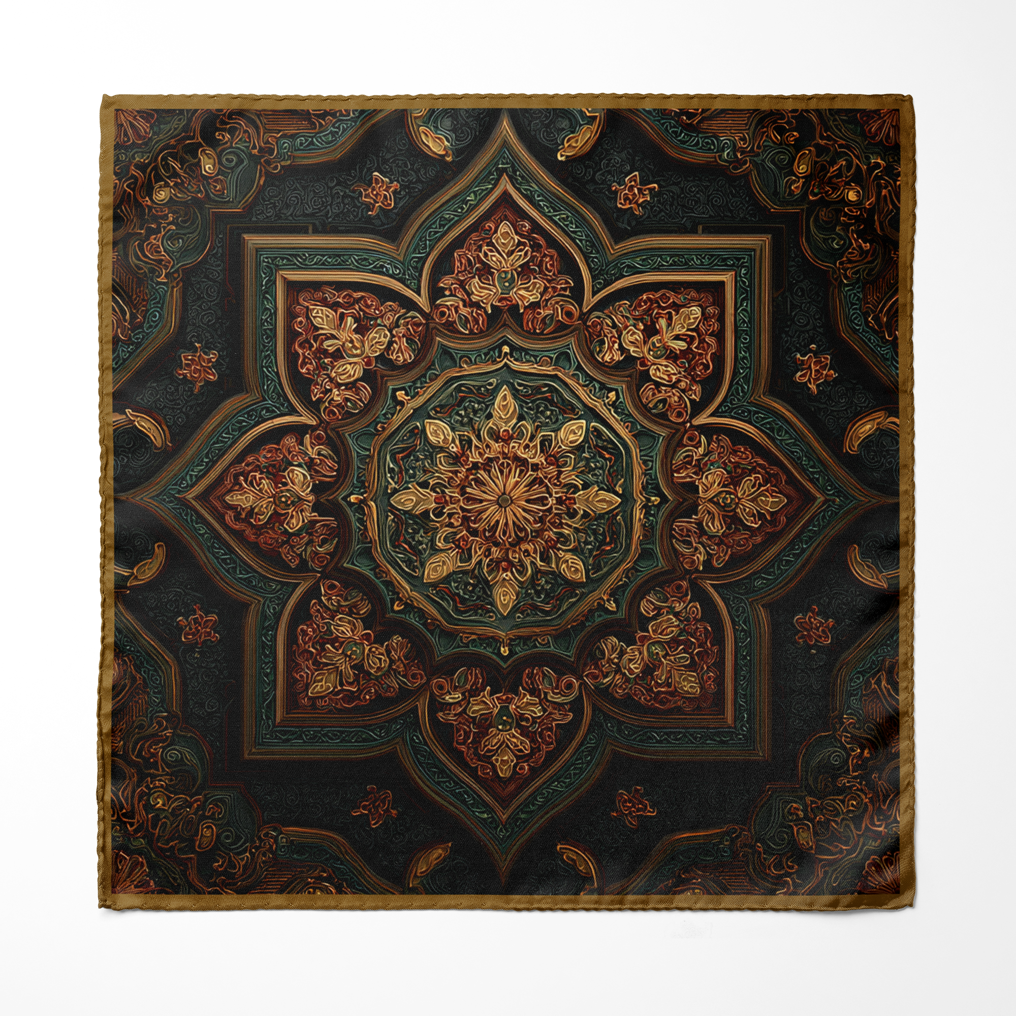 AURELIA SILK ASCOT AND POCKET SQUARE SET – PREMIUM COLLECTION