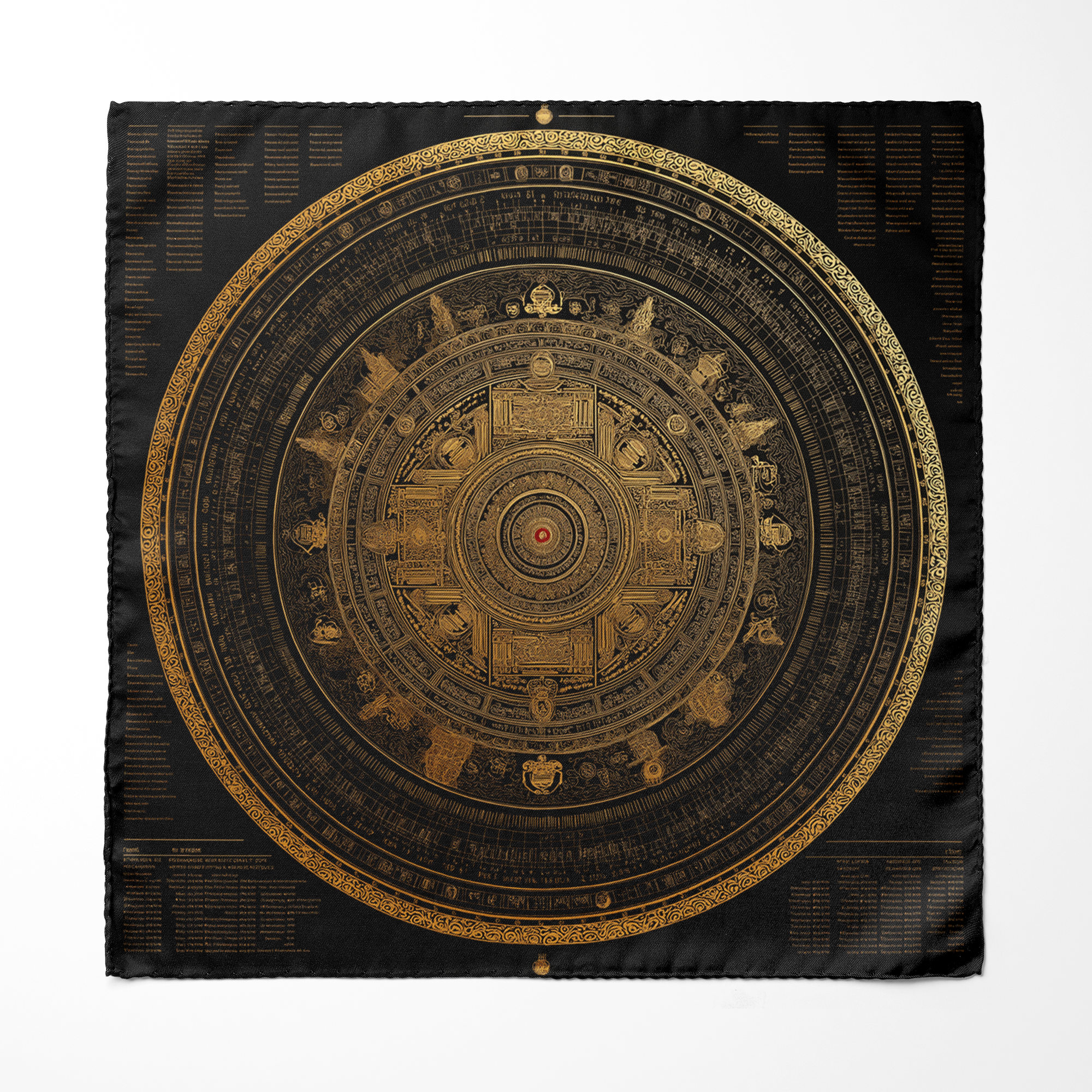 KALPA SILK ASCOT AND POCKET SQUARE SET – PREMIUM COLLECTION