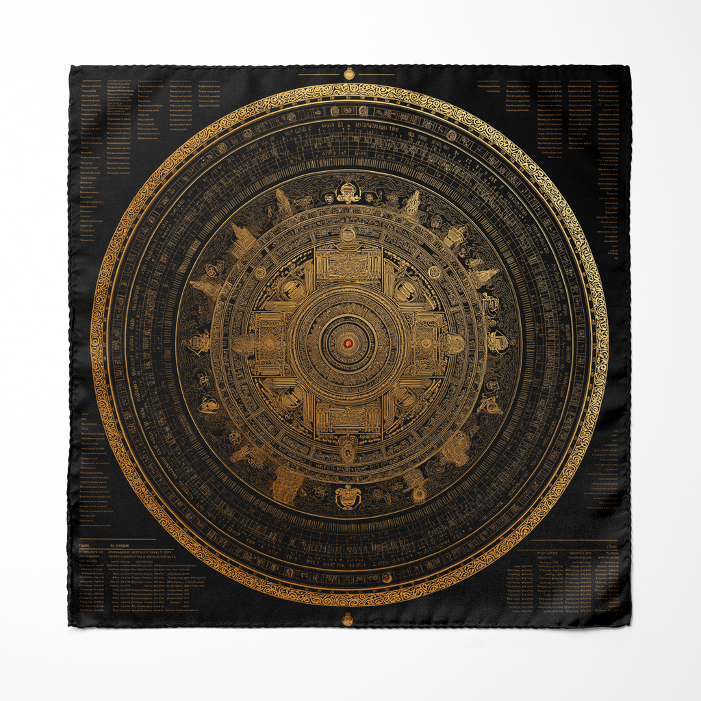 KALPA SILK ASCOT AND POCKET SQUARE SET – PREMIUM COLLECTION