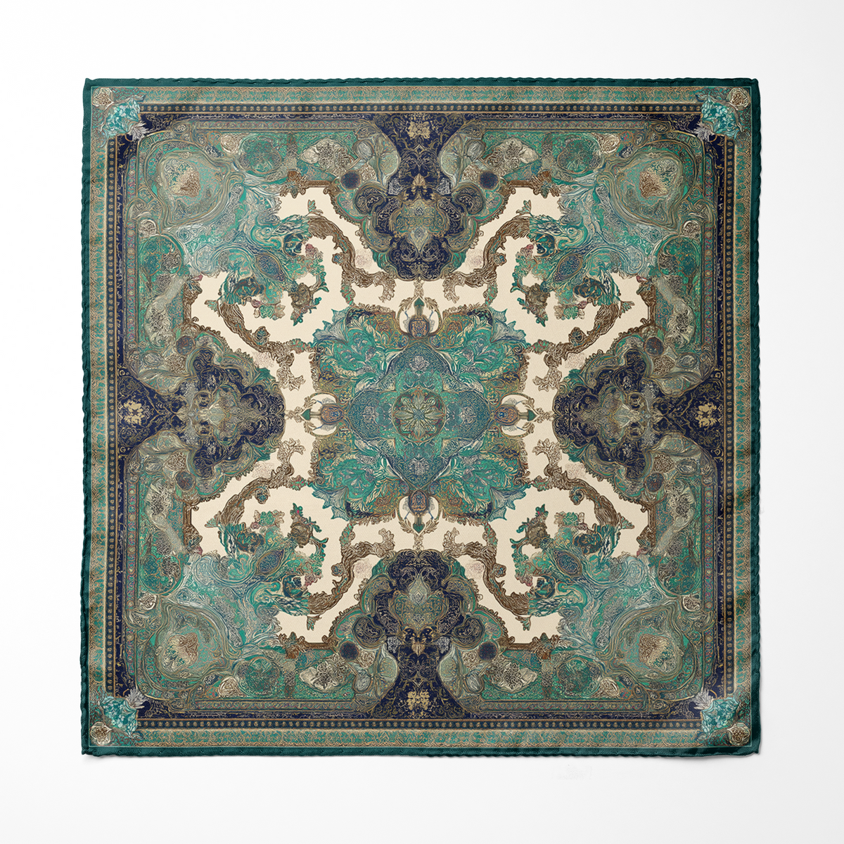 SELENE SILK POCKET SQUARE