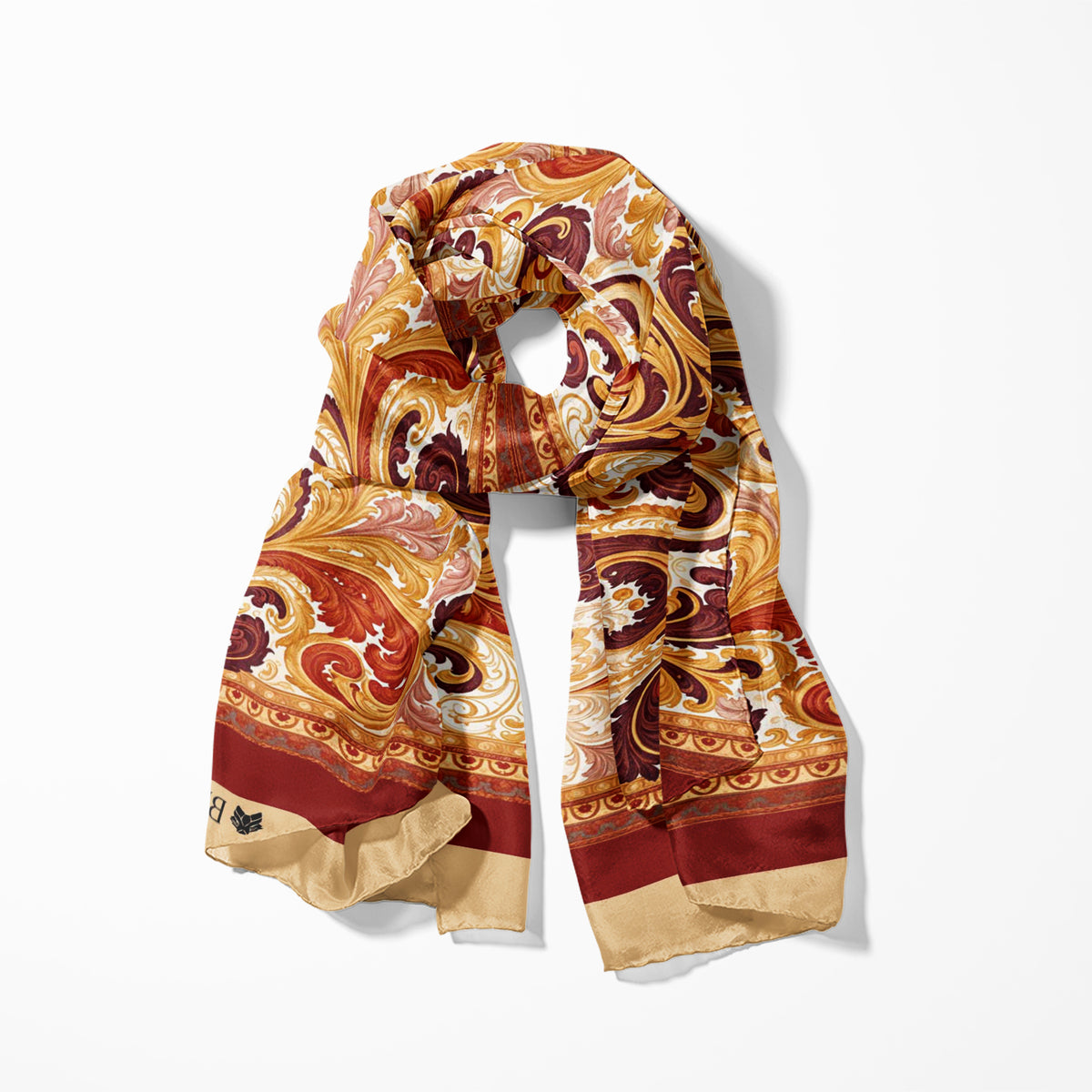 ACANTHUS GLOW MEN SCARF - PREMIUM COLLECTION