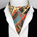 Black Silk Ascot | Women's Luxurious Ascot | Black Wolf